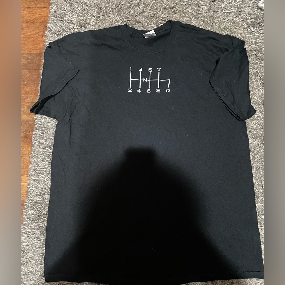 Stick Shift Short Sleeve Shirt Size XL